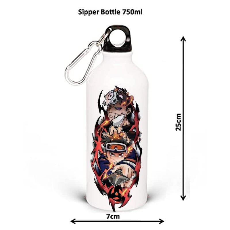 Amarth Associates Amarth Obito Uchiha Naruto Manga Glossy Finish Printing with Lock on Cap  - Image 2