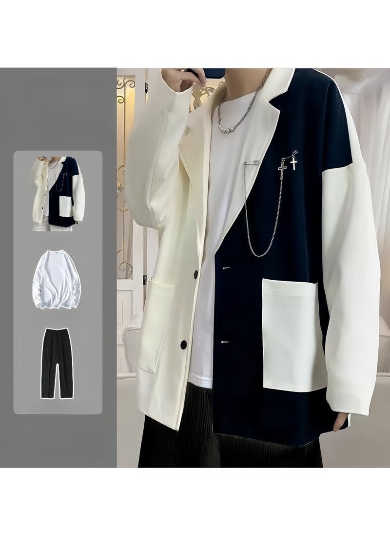 KUYING New Full Set Of Thin Casual Suits  - Image 1