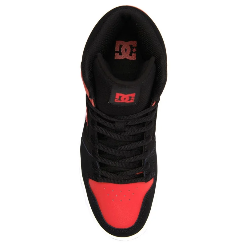 DC Shoes Black Manteca 4 Hi High-Top Shoes In Black/Red for Men | Best Price UAE