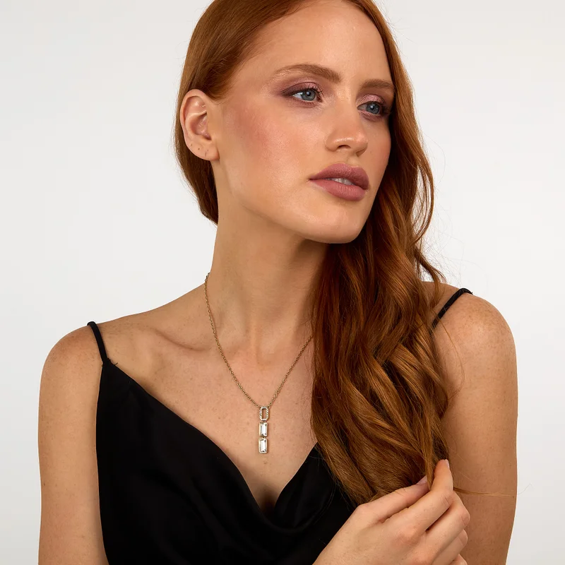 Karl Lagerfeld  Crystals collection Womens's   Necklace - KLAYC08 for Women | Best Price UAE