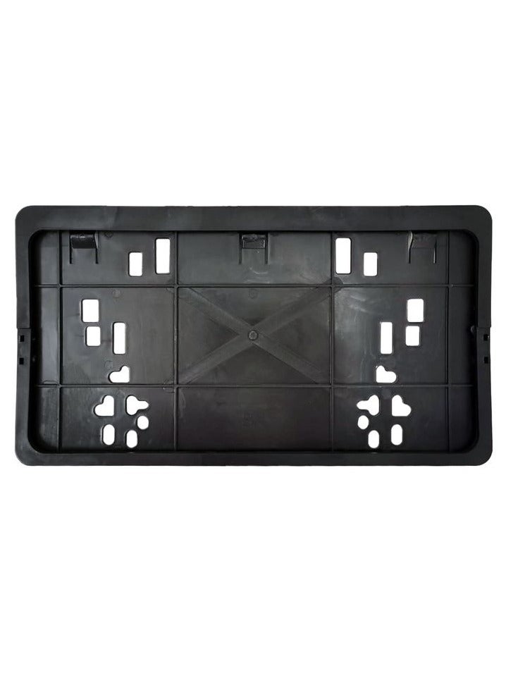 Generic High Quality Car Number Frame, Number Plate Holder, Car Number Plate Frame For All Cars,1 Pcs Black - Image 1