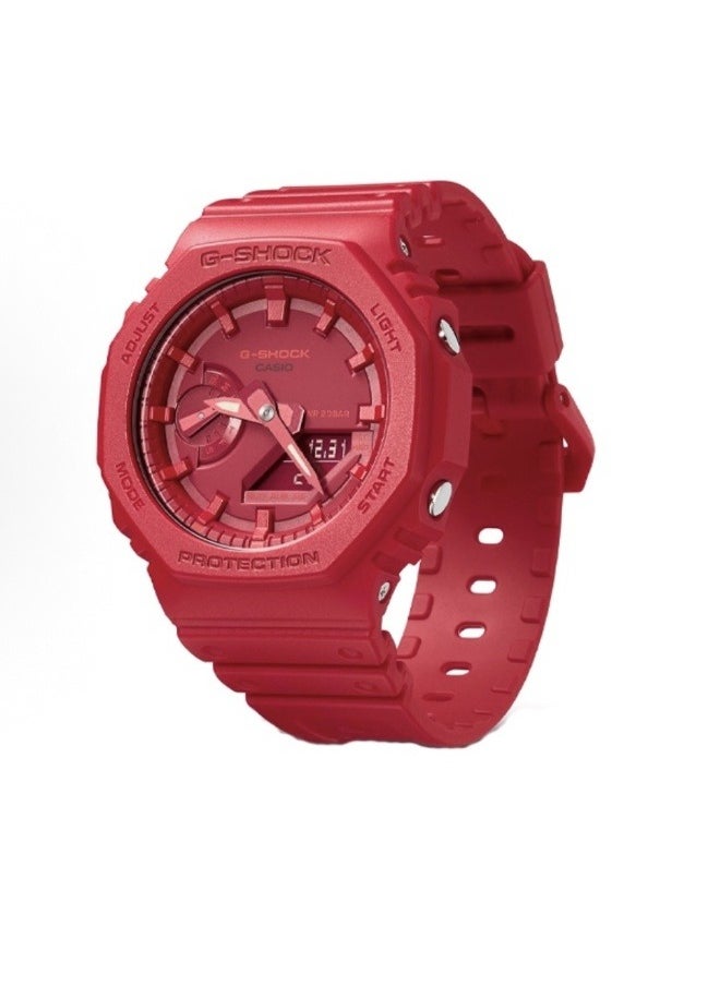 CASIO G-Shock Watch Fashion Analog Digital Quartz Watch GA-2100-4APR  - Image 1
