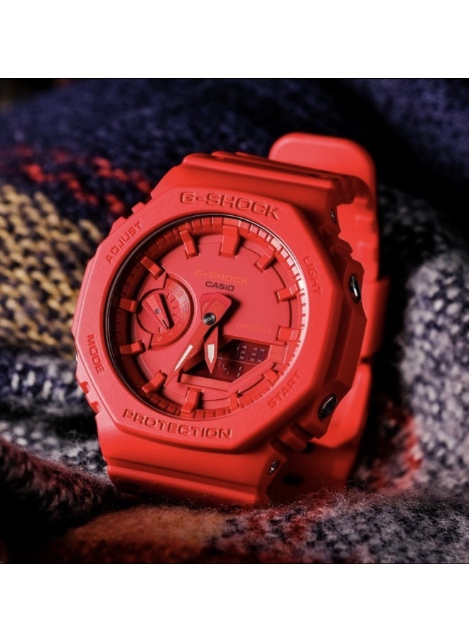 CASIO G-Shock Watch Fashion Analog Digital Quartz Watch GA-2100-4APR  - Image 4