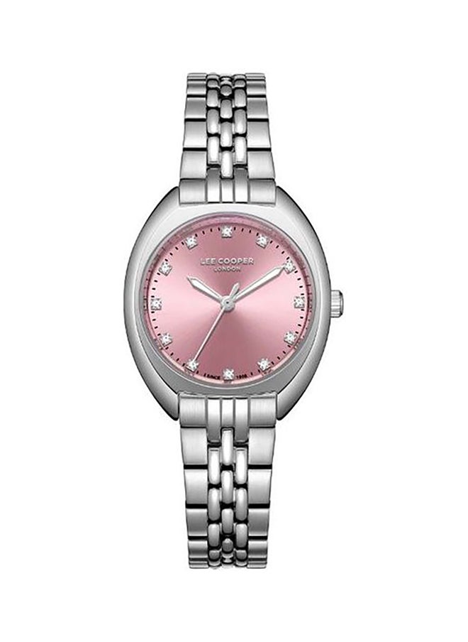 Lee Cooper Women's Analog Pink Dial Watch - LC07989.300  - Image 1