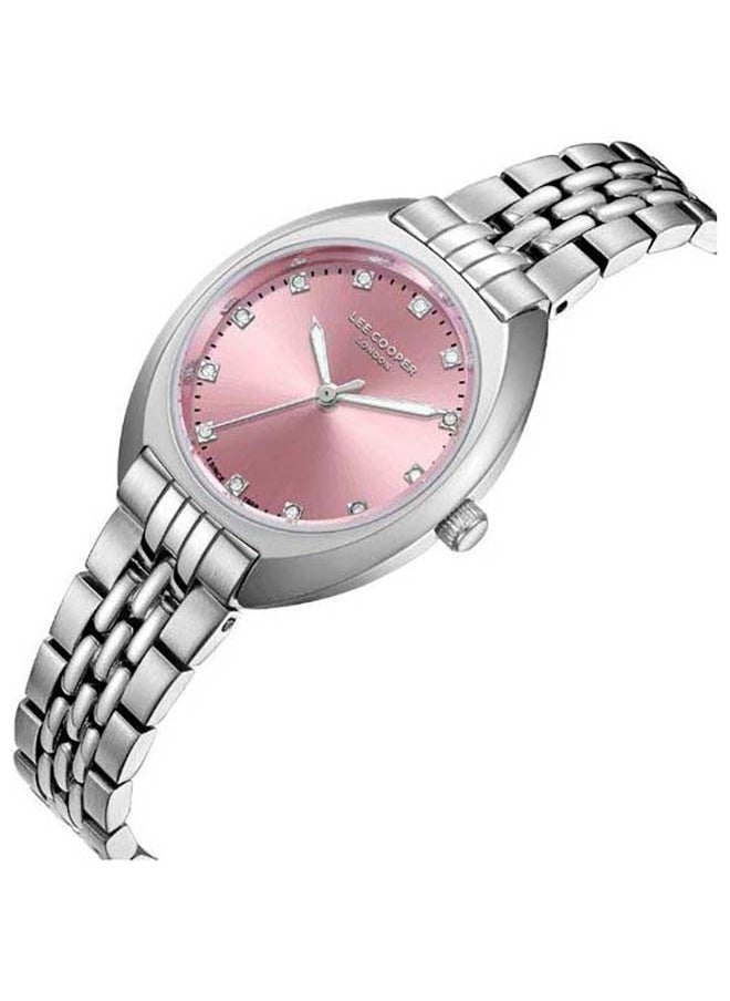 Lee Cooper Women's Analog Pink Dial Watch - LC07989.300  - Image 2