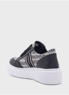 VALENTINO BY MARIO VALENTINO Lace Up Low Top Sneakers  - Image 2