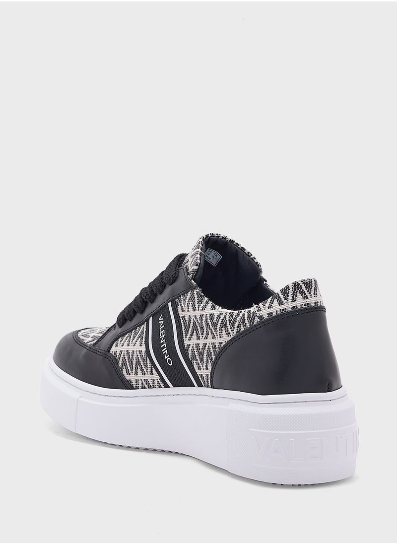 VALENTINO BY MARIO VALENTINO Lace Up Low Top Sneakers  - Image 2