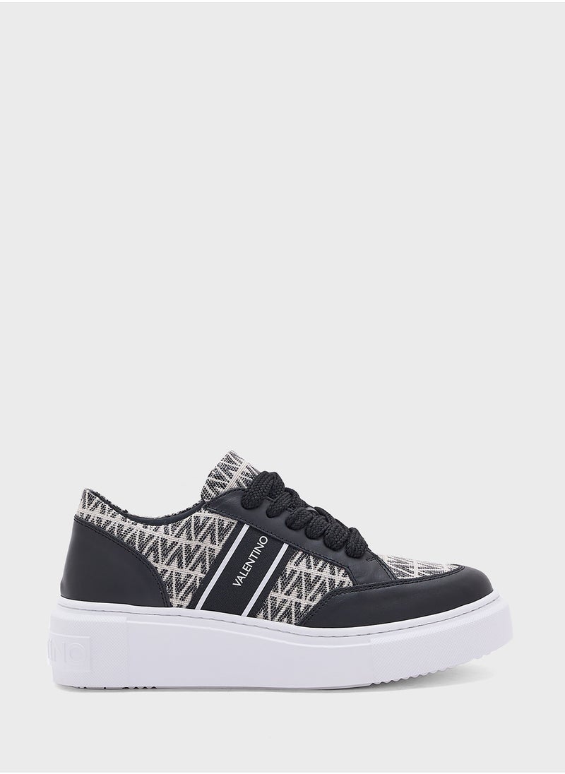 VALENTINO BY MARIO VALENTINO Lace Up Low Top Sneakers  - Image 1