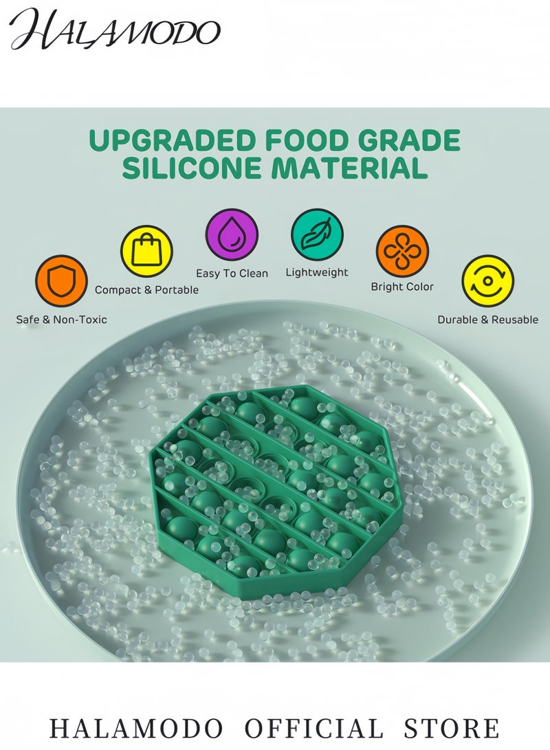 هالامودو لعبة فقاعة سيليكون قابلة للضغط لعبة حسية لتخفيف التوتر للأطفال والكبار لعبة تخفيف القلق لعبة حسية للأطفال ذوي التوحد - Image 5