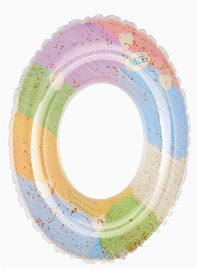 Loquat Children's Striped Swimming Ring Multicolour H  - Image 1