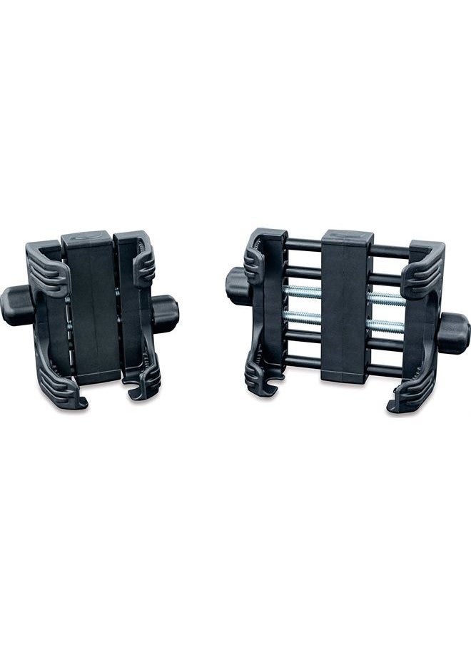 KURYAKYN - 1693 Motorcycle Handlebar Accessory: Tech-Connect Cradle GPS Device/Phone Holder Mount, Standard , Black - Image 1