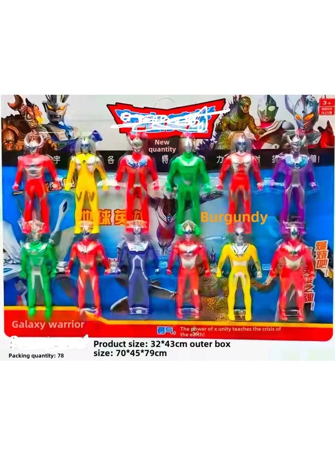 Large Small Size Variety Of Ottoman Superhero Universe Hero Hand-made Model To Push The Stall Gift-Color:12 High 13cm - Image 1