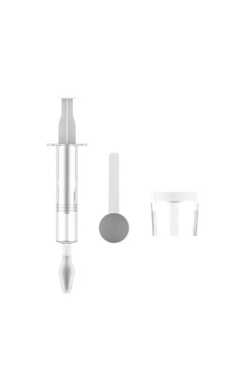 إيروريكس مجموعة من 4 محاقن شفافة لإطعام الطيور، مناسبة للطيور الصغيرة، أداة مساعدة لإطعام الطيور، علف صناعي للطيور