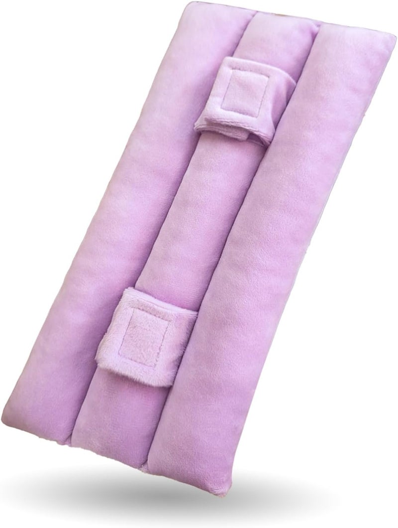 BELINOUS Seat Belt Pillows for Post Mastectomy Surgery, Seatbelt Chest Cushions After Heart Surgery for Car, Port Pillows for Chemo and Breast Cancer Patients' Comfort (Purple) - Image 1