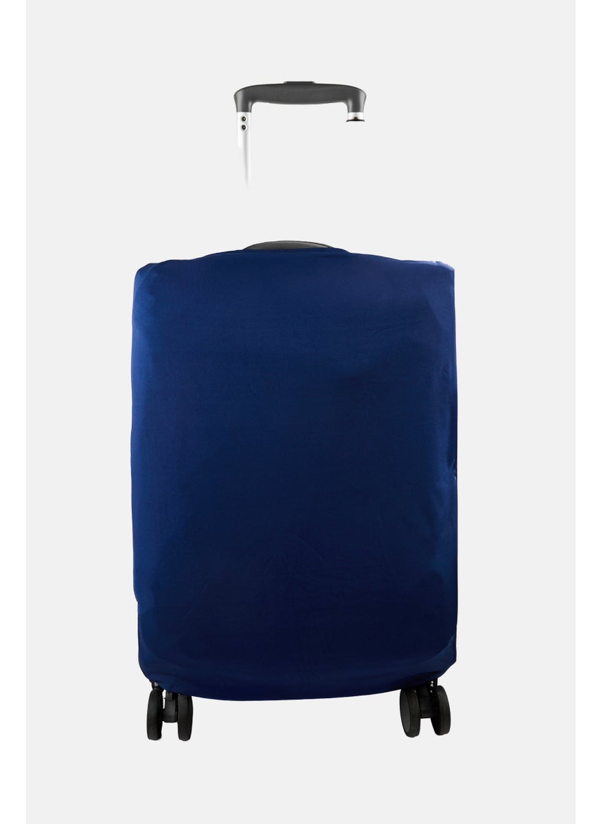 Algspar Solid Luggage  Cover,Navy  - Image 1
