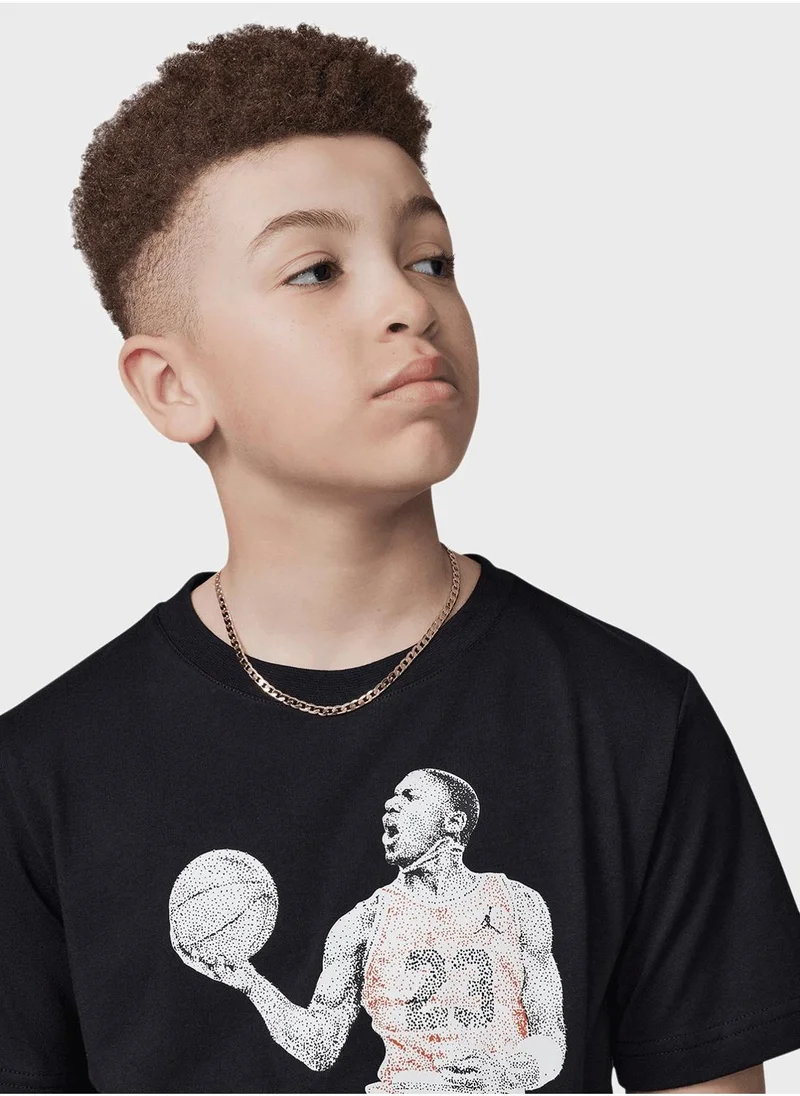 جوردن JDB AIR JORDAN DOTS SS TEE