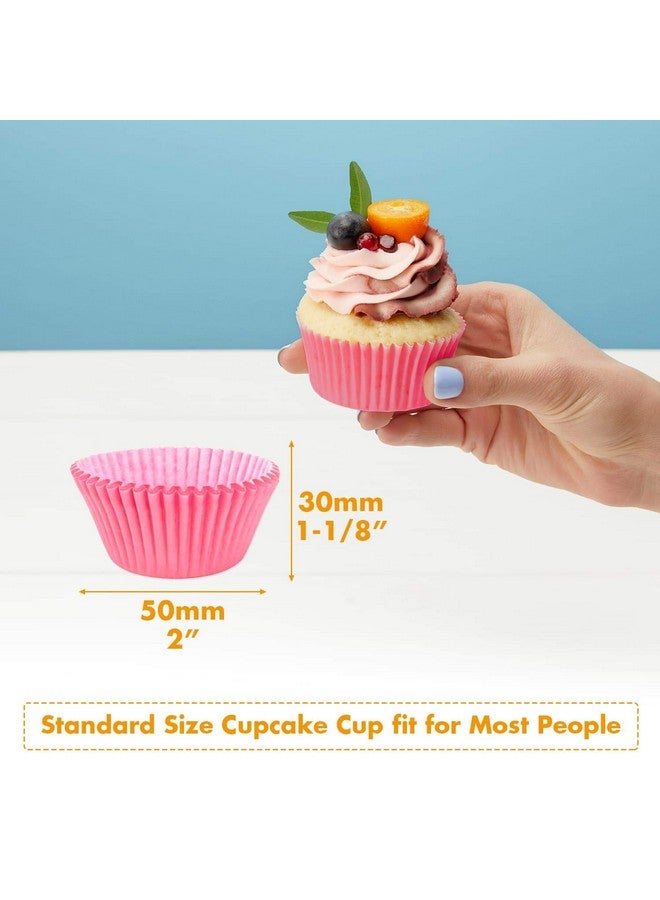 selizo 600 Pcs Cupcake Liners Cupcake Wrappers Cupcake Paper Baking Cups For Cake Balls, Muffins, Cupcakes And Candies, Assorted Bright Colors - Image 4
