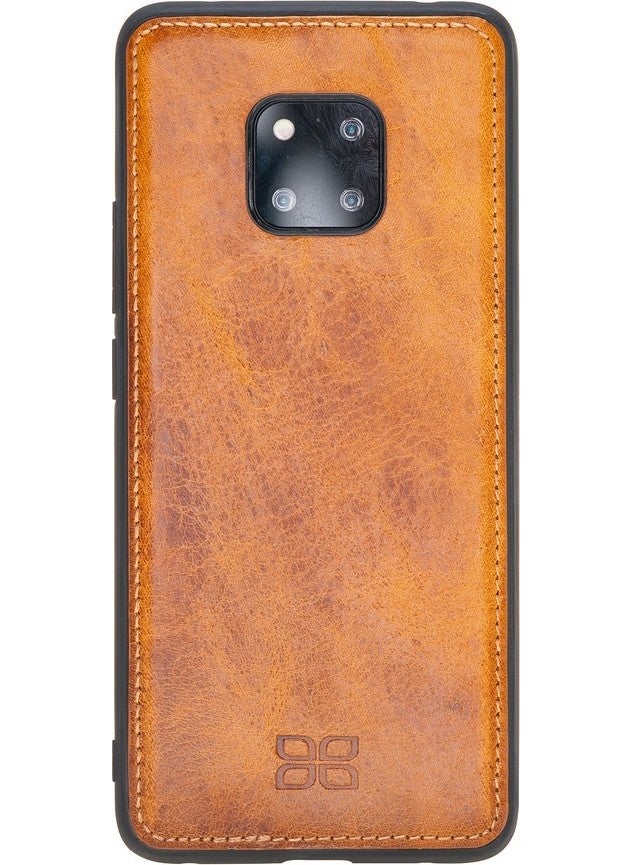 BOULETTA - Mw Leather Phone Case Huawei Mate 20 Pro V18 Tan - Image 1