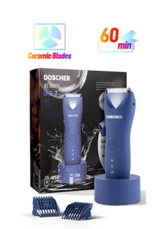 Body Trimmer for Men,Body Grooming,Electric Trimmer,Showerproof Wet/Dry Body Shaver Groomer