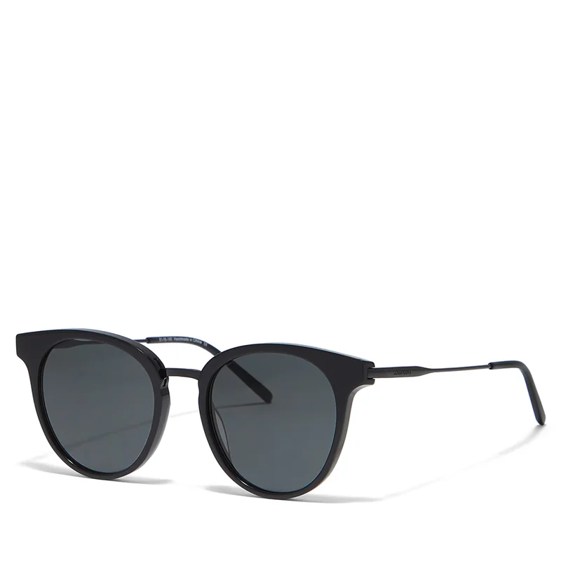 30 سندايز 30Sundays FLARE,Women Sunglasses, Round Sunglasses, UV Protection: UV400 (Black,Gray)