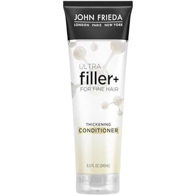 John Frieda ULTRAFILLER+ VOLUMIZING CONDITIONER FOR FINE, THINNING HAIR WITH BIOTIN AND HYALURONIC ACID, 8.3 OZ - Image 2