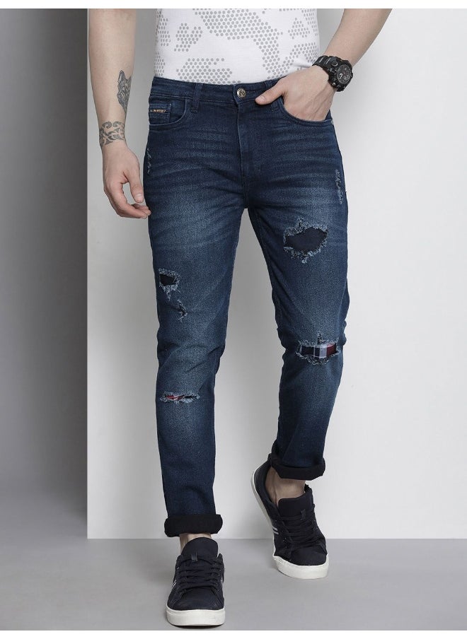 Men Dark Blue Stretchable  G- Ace Slim Fit Jeans Slim Fit Jeans - pzsku/ZA8F3AE0F01DCFC14C712Z/45/_/1733744148/1db04766-4b00-436d-9fdd-575833a40b4b