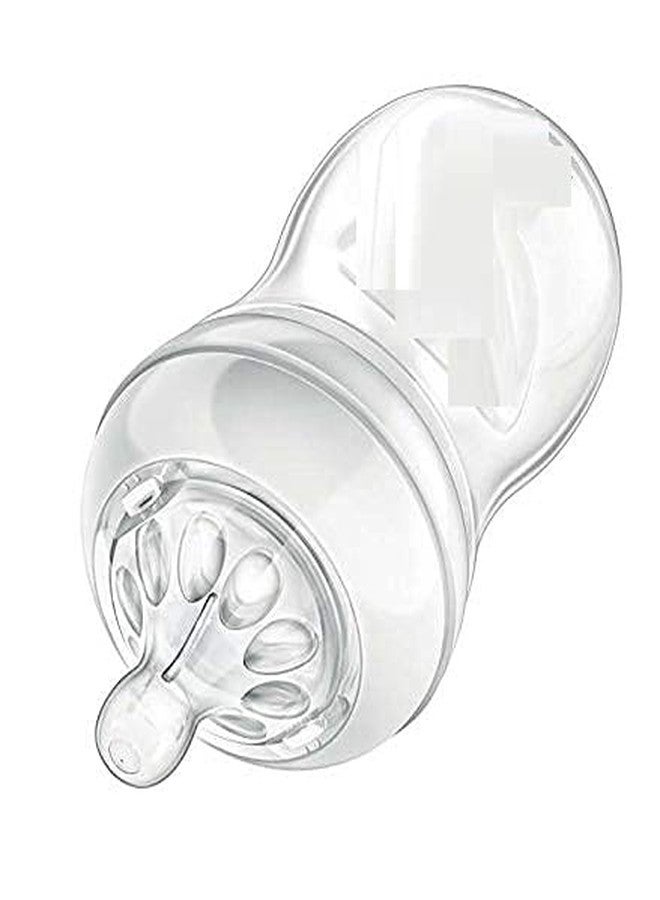 Lappu BPA-Free Natural Feeding Nipple for Newborns Babies Compatible with Philips Avent Transparent, Natural Feeding Nipple - Pack of 2 (Small) - Image 4