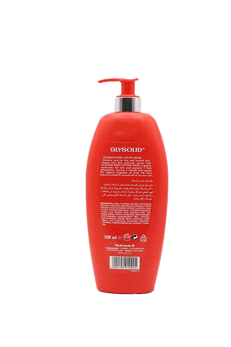 GLYSOLID Musk Body Lotion 500ml - Image 2