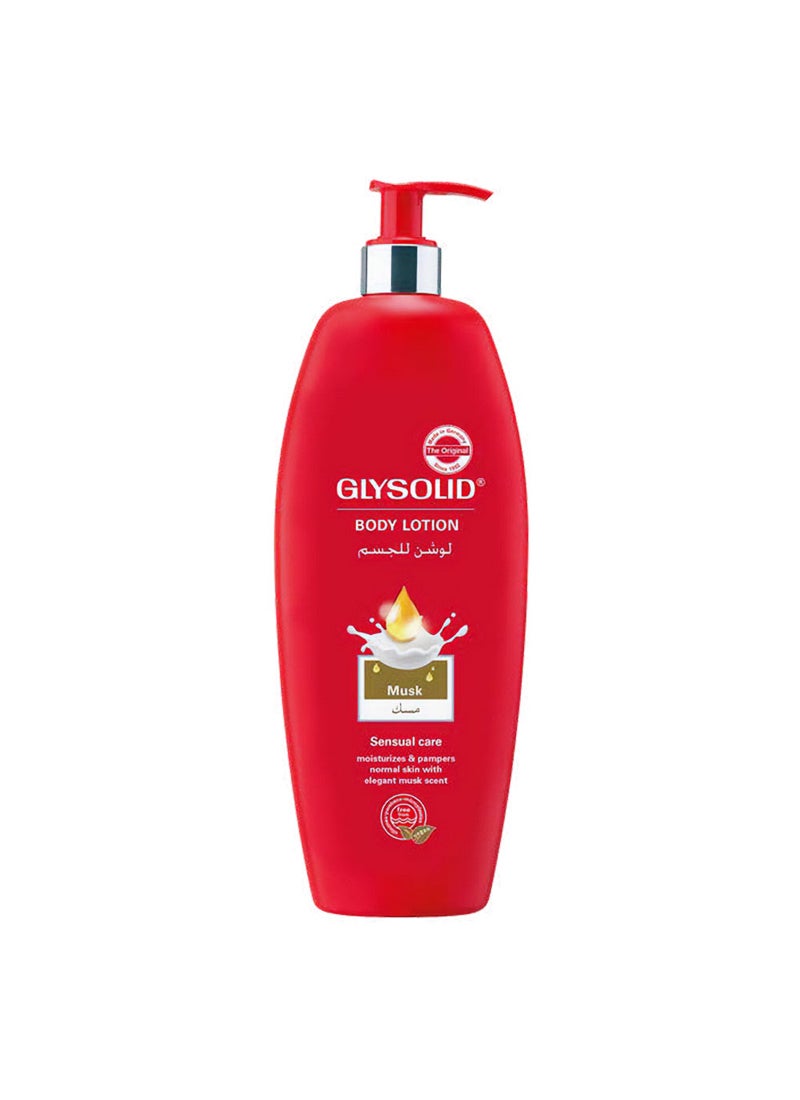 GLYSOLID Musk Body Lotion 500ml - Image 1