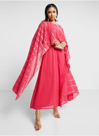 Foil Print Kurti With Attached Dupatta - pzsku/ZA8F4038407DC8D215FAAZ/45/_/1698300483/e3b8b197-add4-4d2e-97bd-faab9bf9c014