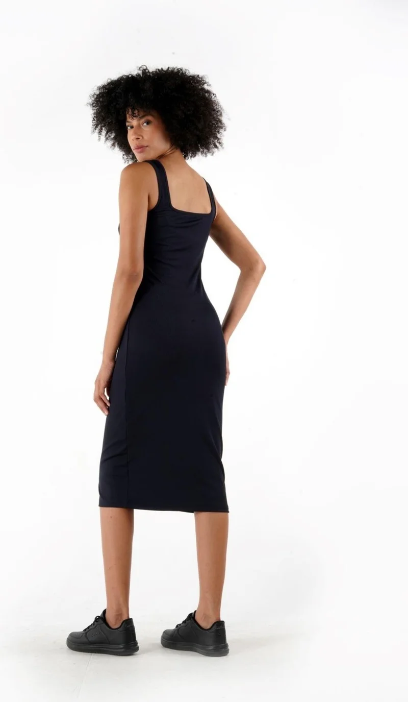 الكسندر جاردي Ribbed Bodycon Dress