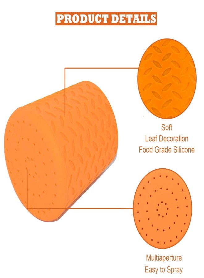 Bongpuda Portable Outdoor Shower For Dogs,Portable Shower Head,Bottle Attachment For Portable Outdoor Shower,Works with Most Plastic Water or Soda Bottles from 16 oz to 2 Liters(Orange) - Image 2