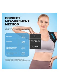 Y&D Back Brace For Posture Corrector, Upper Braces for Women & Men, Adjustable Shoulder straightener Providing Pain Relief From Lumbar, Neck, Shoulder, Clavicle Brace, Black  - Image 5