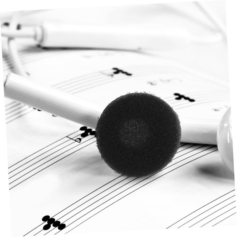 30 Pcs Soft Foam Earbud Replacement Pads Comfort Fit Earphone Covers Black - Image 5