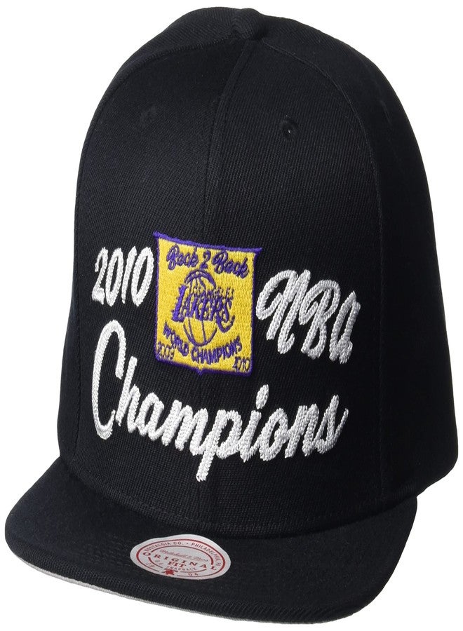 Mitchell & Ness Snapback Cap - Los Angeles Lakers Champions - One Size - Image 1