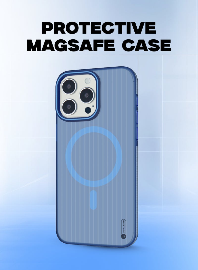 Vipcare Iphone 16 Pro PC Case with Magcase Magnetic Charging Case Scratch Resistant Camera Protection Silicone Case for Iphone 16 Pro - Image 2