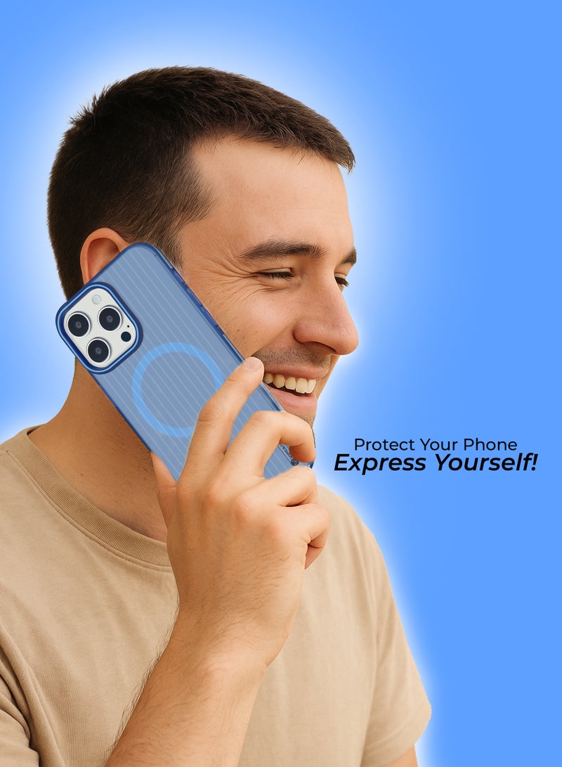 Vipcare Iphone 16 Pro PC Case with Magcase Magnetic Charging Case Scratch Resistant Camera Protection Silicone Case for Iphone 16 Pro - Image 5