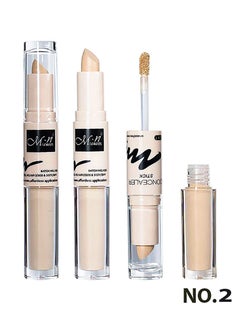 Me Now Double liquid and cream concealer to cover skin blemishes and dark circles from (M.N.), grade No. 2  - Image 1
