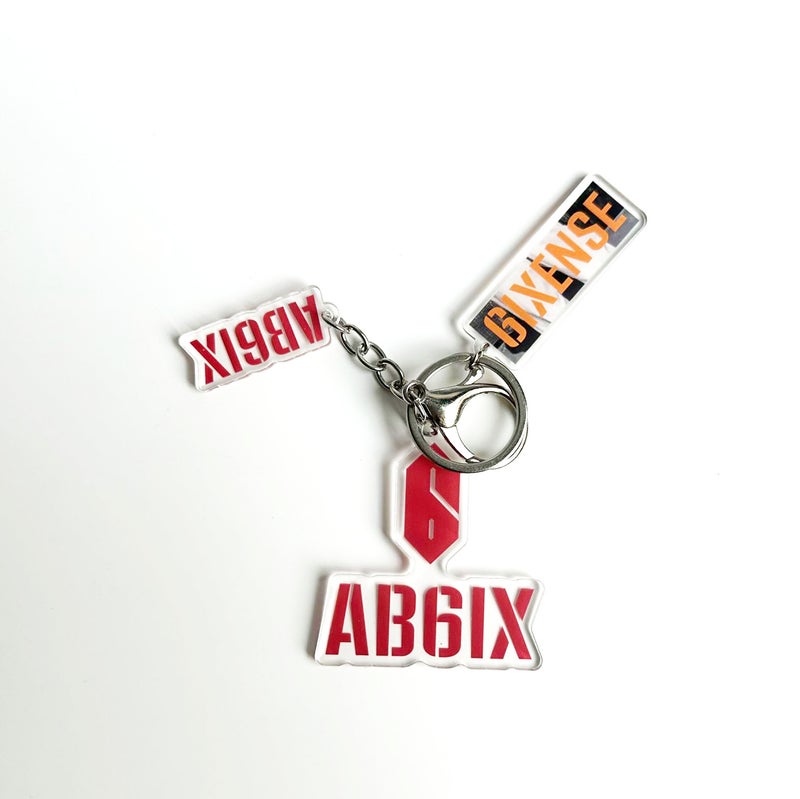 bp pink ink straykids iu twice AE itzy same three-piece keychain key pendant peripheral izone