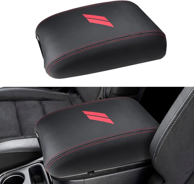 INTGET Leather Armrest Cover for Dodge Durango 2011-2023 - Image 1