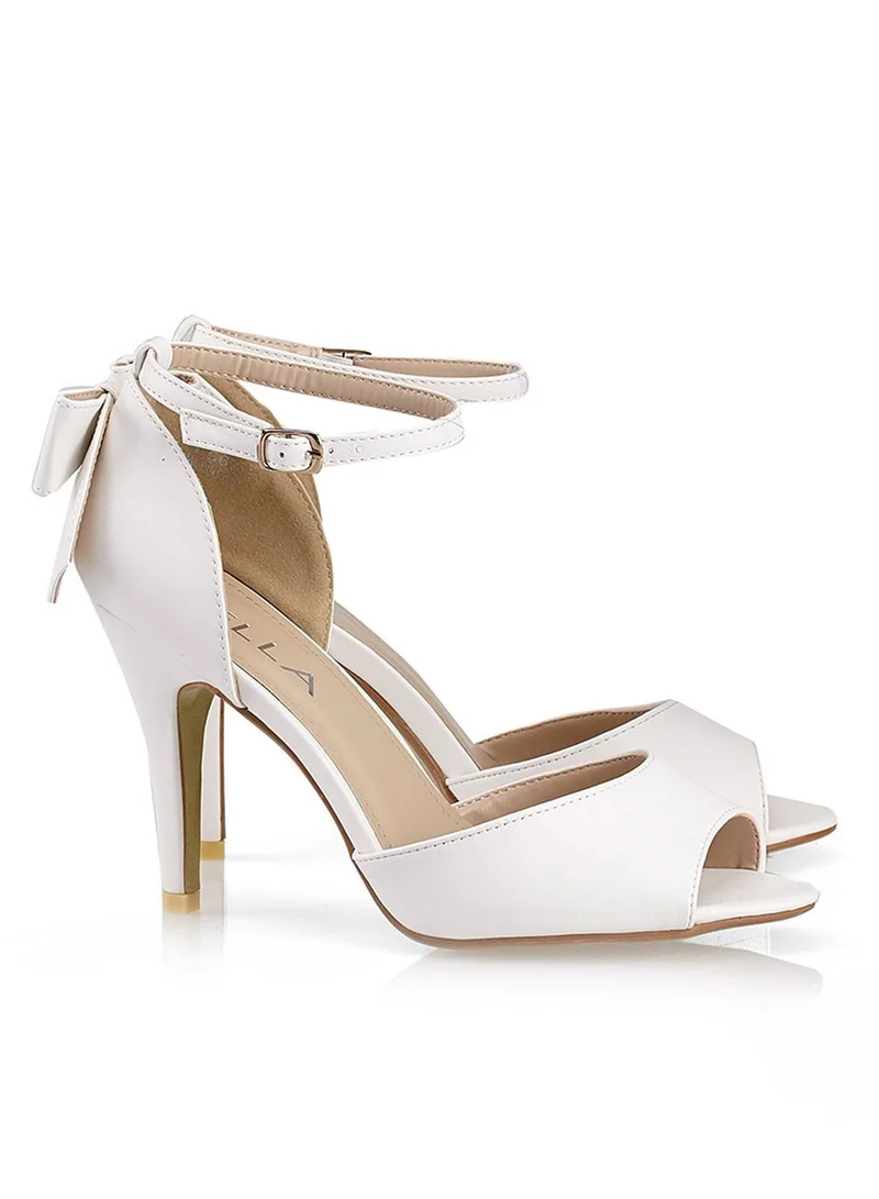 ELLA Bow Peeptoe Sandals