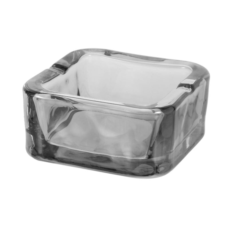 Transparent Glass Ashtray for Car Home Office and Outdoor Patio Modern Decorative Ash Holder - Image 2