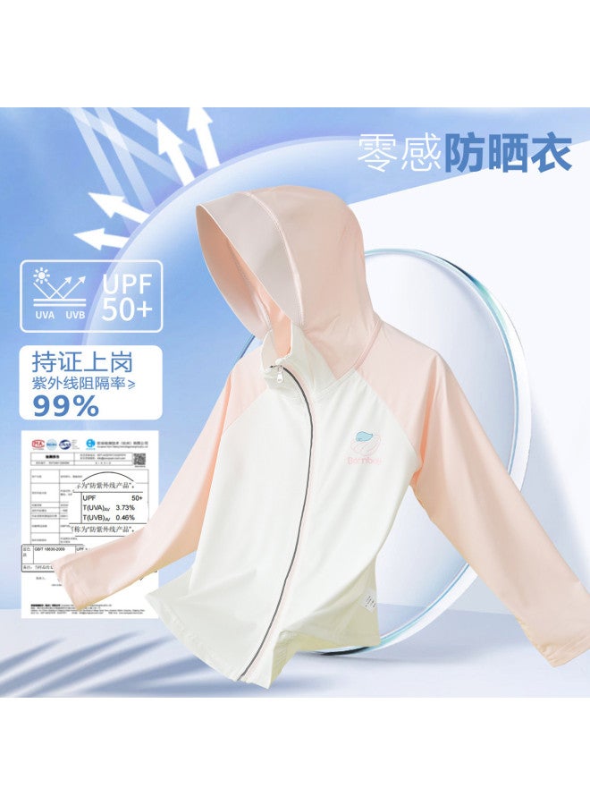 Bornbay Summer Kids' Lightweight Jacket, Boys & Girls Hooded Cardigan Long Sleeve Breathable Thin Top - Image 3