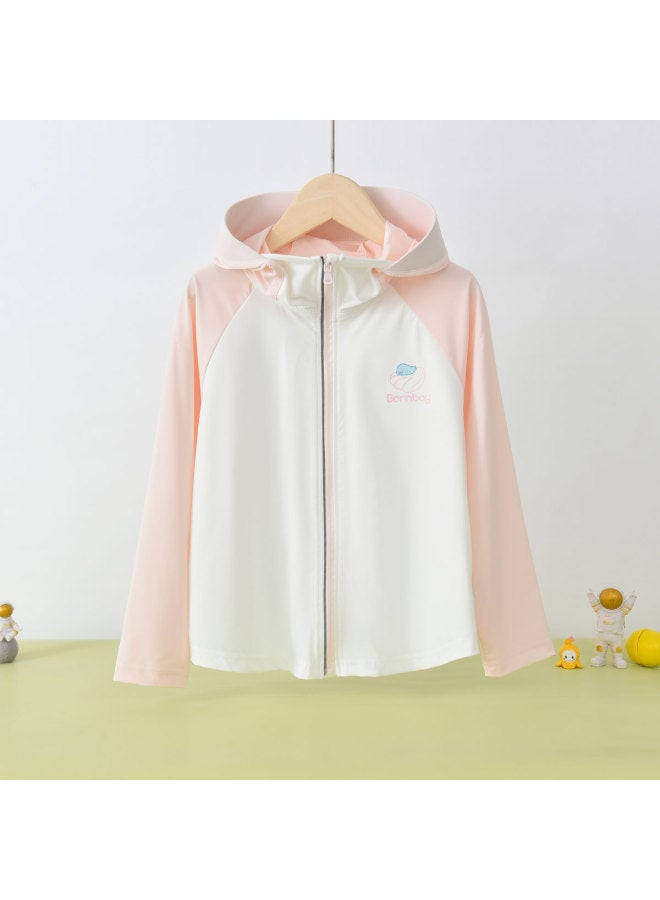 Bornbay Summer Kids' Lightweight Jacket, Boys & Girls Hooded Cardigan Long Sleeve Breathable Thin Top - Image 4
