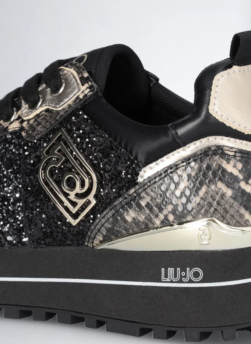Liu Jo Platform Sneakers with Glitter