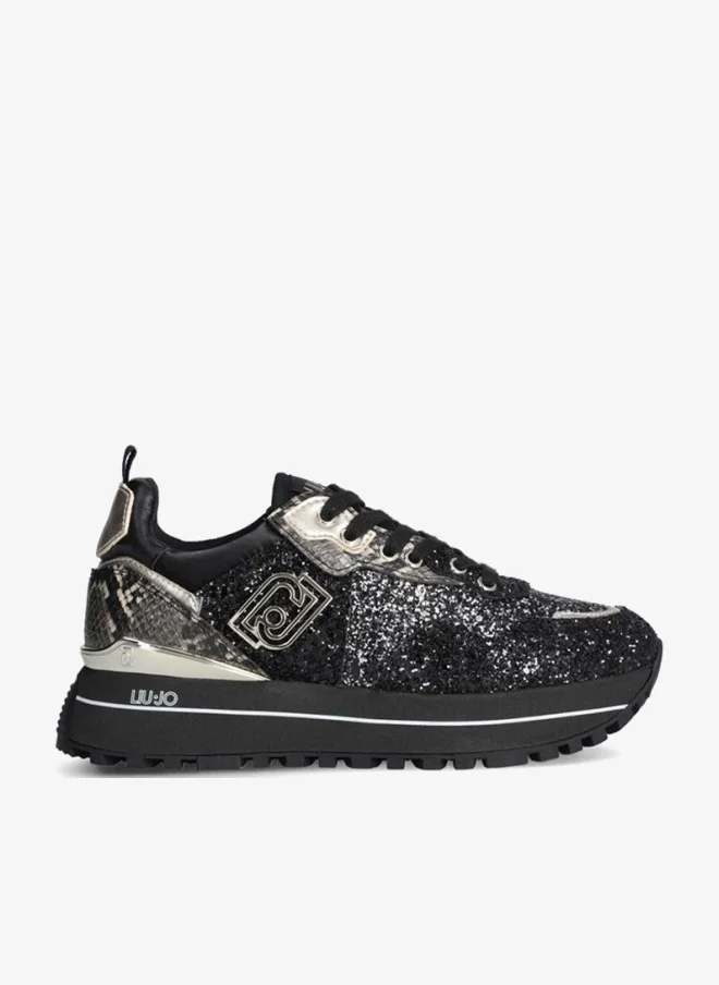 Liu Jo Platform Sneakers with Glitter