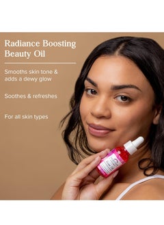 Heritage Store HERITAGE STORE Rose Oil Nourishing Treatment - Hydrating Face Oil for a Natural Glow - Dry to Combination Skin Care w/ Organic Rosehip Seed Oil, Damask Rose, Squalane Oil, Vegan, 60-Day Guarantee, 1oz  - Image 3