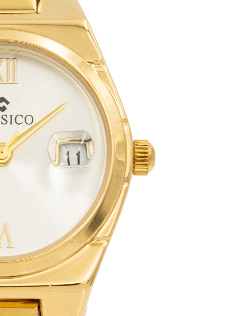 Clasico Elara Women Elegant Analog Watch 30mm – Gold - Image 3