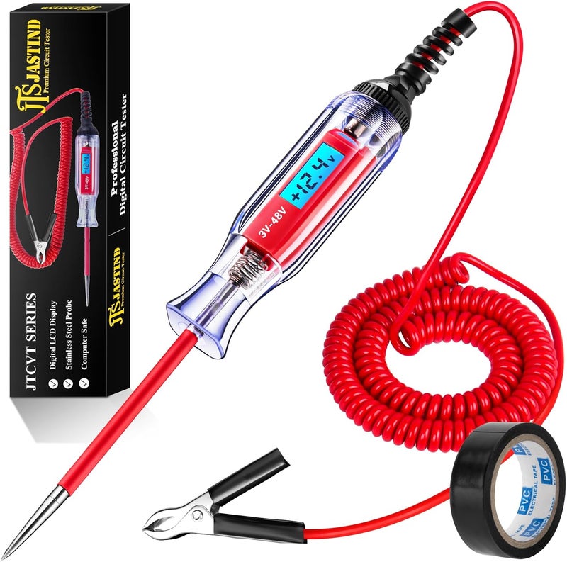 JASTIND 3-48V DC Digital Circuit Tester - Image 1
