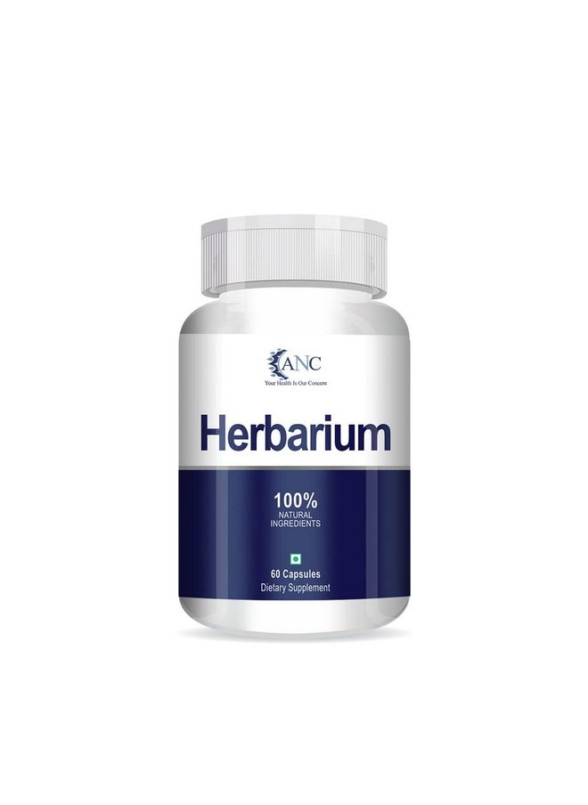 ANC Herbarium 500Mg Support Supplements To Protects Liver, Heart, Lungs, Stomach & Skin From Parasites For Men & Women 60 Capsules (Pack Of 1)  - Image 1